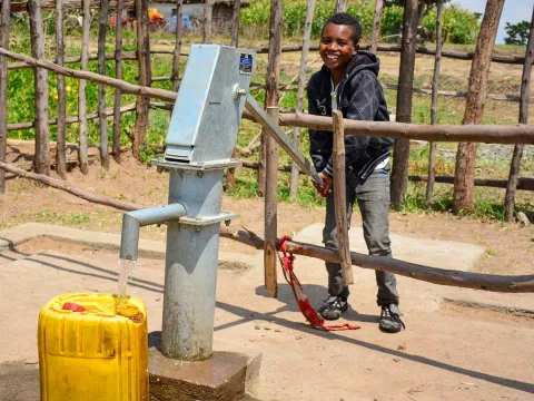 World Vision Projekt in Äthiopien