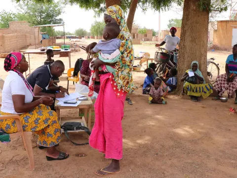 World Vision Projekt in Burkina Faso