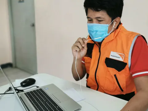 Globales World Vision Projekt