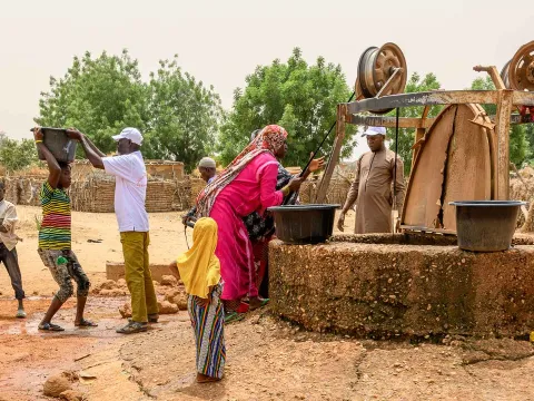 World Vision Projekt in Niger