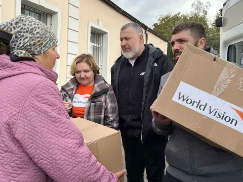 World Vision Projekt in der Ukraine