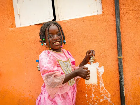 Handwaschstation Ghana