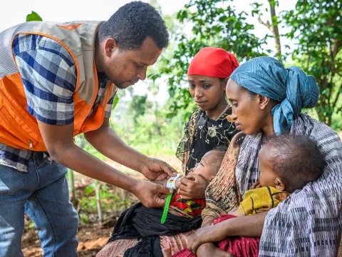 Humanitäre Hilfe in Äthiopien