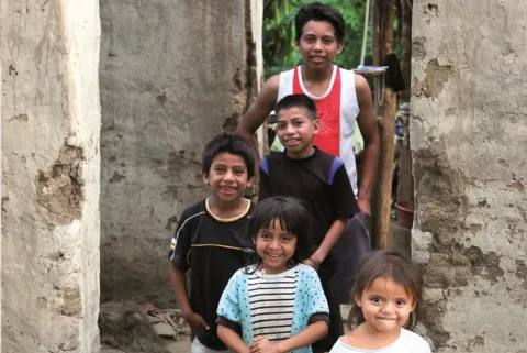 Familie aus Saba Jireh