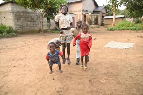 Kinder in DRC