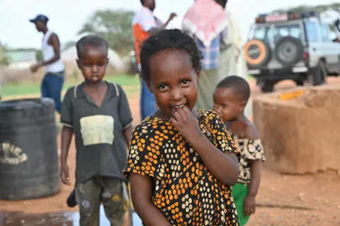 Kinder in Kenia