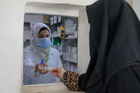 Medizinische Versorgung für Menschen nach dem Erdbeben in Syrien
