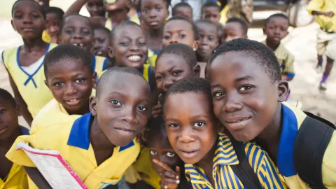 Kinder in Ghana