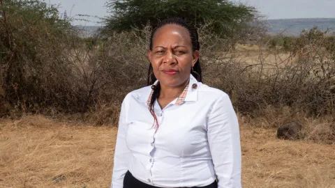 Florence, ehemalige Mitarbeiterin von World Vision
