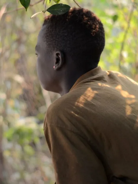 Ehemaliger Kindersoldat im Südsudan