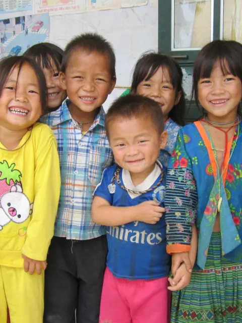 Kinder in Vietnam