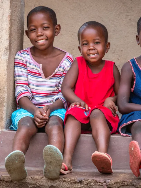 Kinder in Simbabwe
