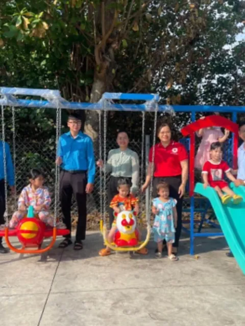 Kinder aus Binh Chanh