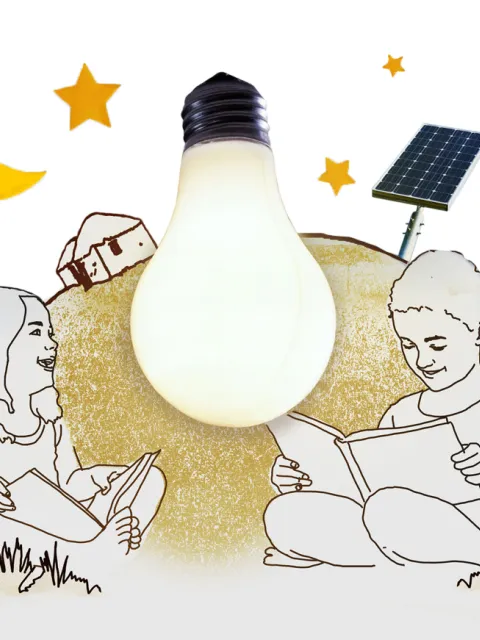 Sinnvolles Geschenk: Solarlampe