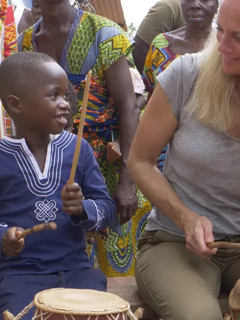 Patenbesuch Ghana