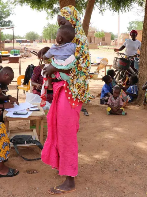 World Vision Projekt in Burkina Faso