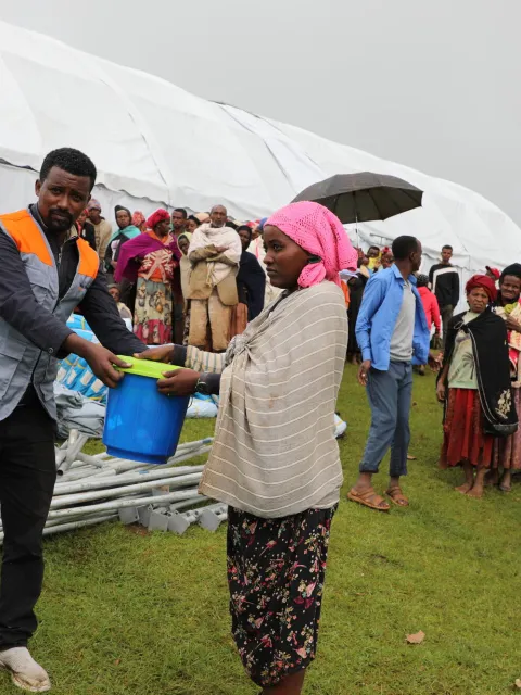 World Vision Station in Äthiopien