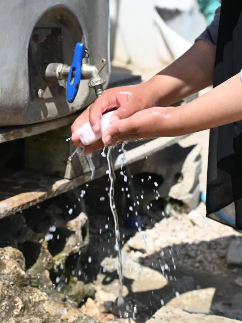 Wasserzugang Foto