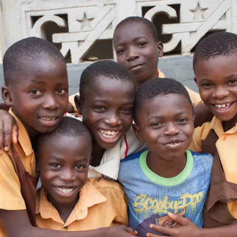 Kinder in Ghana