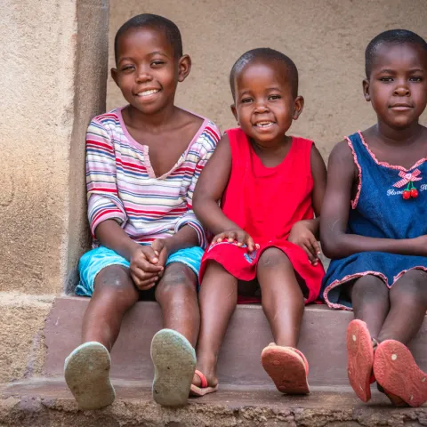 Kinder in Simbabwe