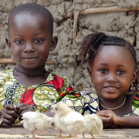 Kinder in Sierra Leone