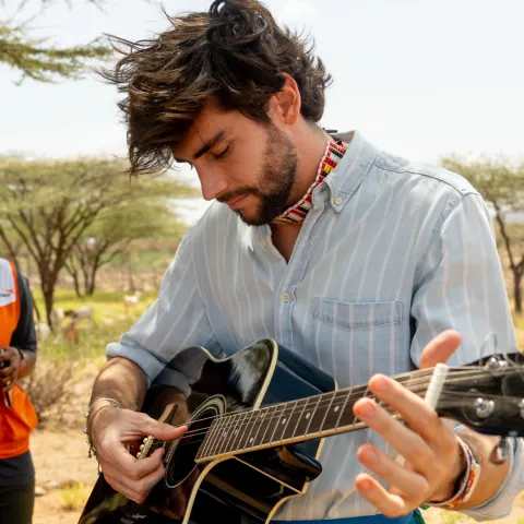 Alvaro Soler in Kenia