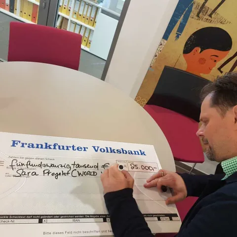 Arne Kopfermann spendet an World Vision