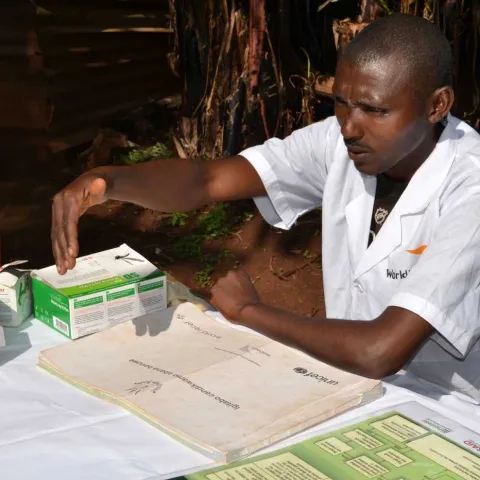 Diomede im Einsatz gegen Malaria