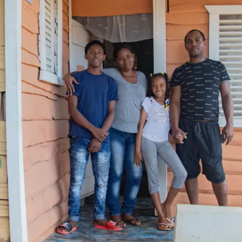 Gruppenfoto von Familie
