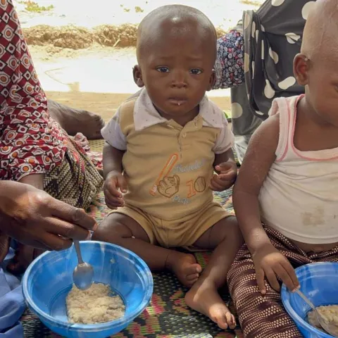 Ernährung Kleinkinder Sudan