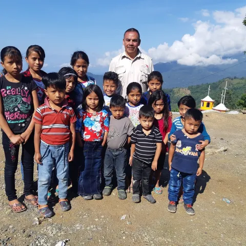 Gruppenbilder der Kinder