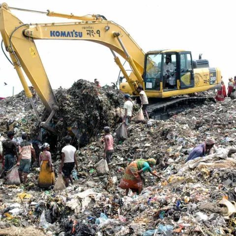 Müllsammlung auf den Philippinen