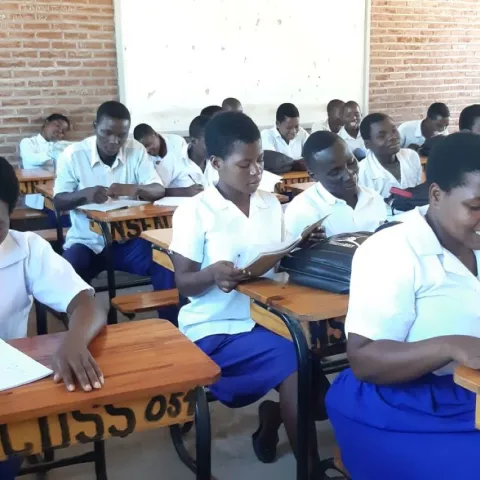 Nach der erfolgreichen Projektübergabe in Kunyinda, Malawi