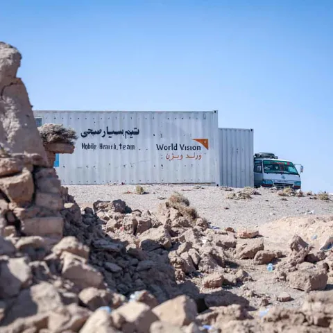 Mobile Klinik in Afghanistan
