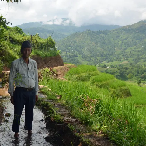 Wiederaufbau in Nepal