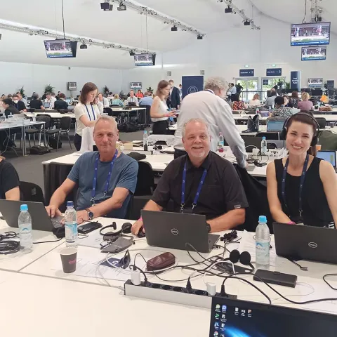 Adocacy Team auf G7-Gipfel