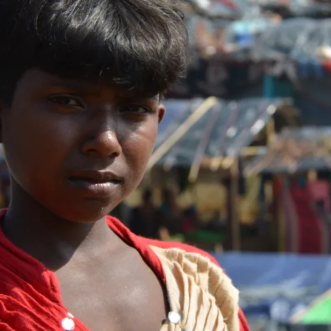 Somsida aus Myanmar träumt im Flüchtlingslager noch von der erlebten Gewalt