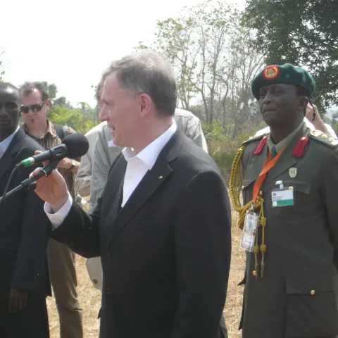 Wolfgang Niedecken, Uganda, World Vision