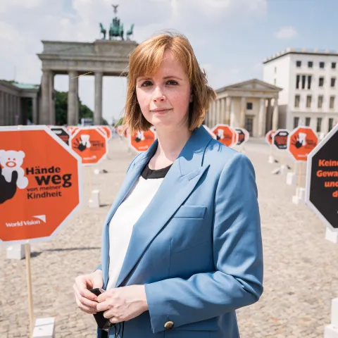 Gyde Jensen, die Vorsitzende des Ausschusses für Menschenrechte und humanitäre Hilfe