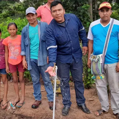 World Vision baut das Wasssersystem aus