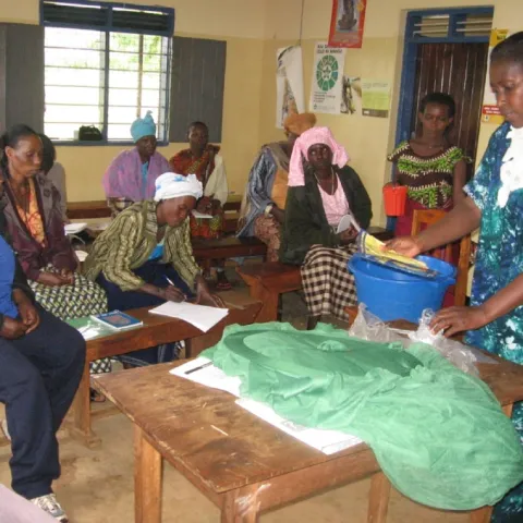 World Vision Schulungen zur Malaria-Prävention