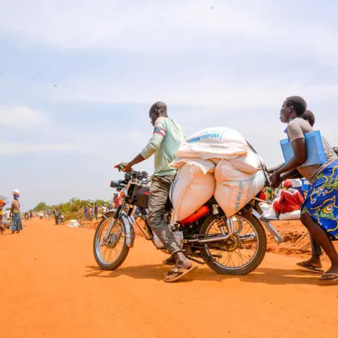 Geflüchtete aus Uganda