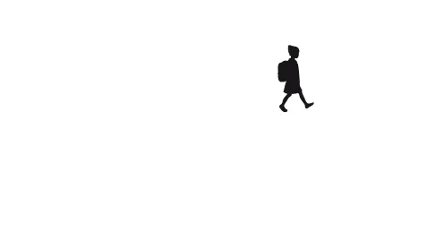 Auf der Flucht, nicht in der Schule