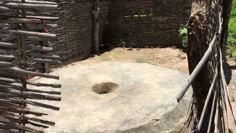 Toilette im Senegal