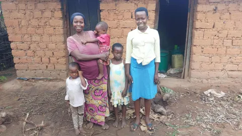 Clairia war ein World Vision Patenkind in Burundi