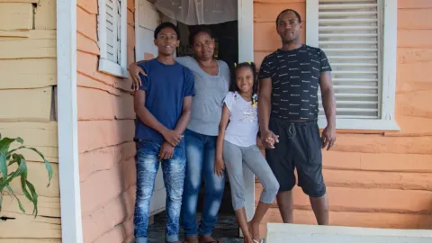 Gruppenfoto von Familie