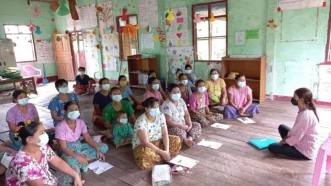 Elternschulung Myanmar
