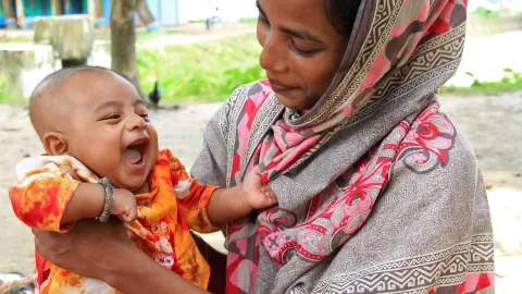 Hilfe für werende Mütter World Vision