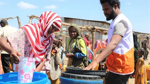 Humanitäre Hilfe WASH Äthiopien