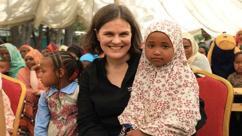 Janine Lietmeyer besuchte Geburtsstationen in Ghana und Äthiopien